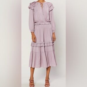 Tiered Current Air Midi Dress